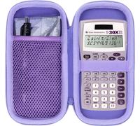 Hard Étui de Protection Compatible avec TEX-TI36XPRO/ TI-30XB/ TI-30 XIIS FC/TI-30XS/ TI 30X Pro/TI-30XIIB/ TI30XA Calculatrice Scientifique (La Couleur Violette)