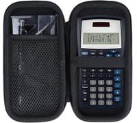 Hard Étui de Protection Compatible avec TEX-TI36XPRO/ TI-30XB/ TI-30 XIIS FC/TI-30XS/ TI 30X Pro/TI-30XIIB/ TI30XA Calculatrice Scientifique (Noir)