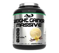 Addict sport nutrition - Weight gainer massive - Prise de masse musculaire avec protéine concentrée - Ultra calorique 1200 kcal par dose - 51g de protéine et 21g de BCAA - 2,5 kg - Goût vanille
