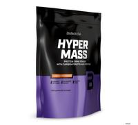 BioTech USA Hyper Mass – Prise de masse, Créatine micronisée, Sans gluten, 1 kg Caramel salé