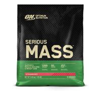 Optimum Nutrition – Gainer en poudre Serious Mass – Goût fraise, 5,45 kg, 16 doses