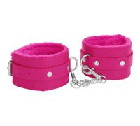 HARD GIRLY Menottes de poignet Plush Rose Ouch