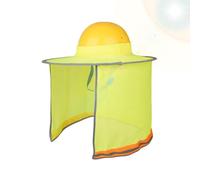 Hard Hat Sun Shade Reflective Strips High Damaged Rays Whil Visibility Mesh