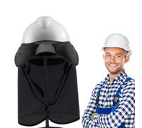 Hard Hat Sun Shield, UV Protection Helmet Sunshade with Quick-Drying Neck Cover and Breathable Mesh, Heat-Blocking Safety Gear for Construction, Roofing, Landscaping, Outdoor Work