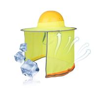 Hard Hat Sun Visor Breathable Waterproof Head Face Protection