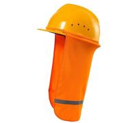 Hard Hat Visor Sun Shade - Neck Protection Visor | Breathable High Visibility | Polyester Fabric, UV Protection, Anti-Heatstroke, Washable, Fits All Helmets, For Construction Site Roofing Agricultural