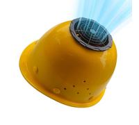 Hard Hats with Fan Construction Fan Hard Hat Has Int Site HRD Hat with Fn