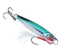 Hard Metal Jigging Spoon Baits with Treble Hook Saltwater Fishing Lures 13g/30g/60g Sea Fishing Lures Swimbait High Strength