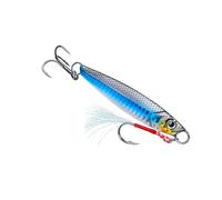 Hard Metal Jigging Spoon Baits with Treble Hook Saltwater Fishing Lures 13g/30g/60g Sea Fishing Lures Swimbait High Strength