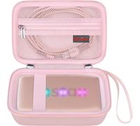 Hard Portable Case for Fuji instax Mini-Link 2/3/Fujifilm instax Mini-Link Smartphone Printer,Instant Photo Printer Travel Protective Case,Pink+Pink