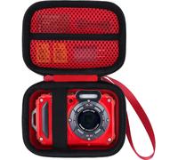 Hard Protective Case for Kodak Pixpro WPZ2 Digital Camera,Red and Black,Case