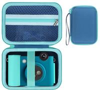 Hard Protective Case for Kodak Smile+ 2 in 1 Instant Digital Camera and Photo Printer,Dark Blue+Mint Green,Case