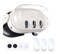 Hard Protective Shell Cover for Oculus Quest 3, Accessories for Quest 3 - Frosted Clear