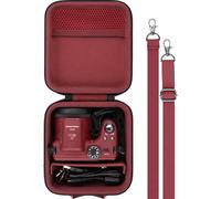 Hard Protective Travel Case for Kodak PIXPRO Zoom Digital Camera AZ405/AZ425/AZ255/AZ401/AZ528,Case Only (Red)
