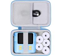 Hard Storage Case for Greenkinder/Nuotun/GGISUI/OPERHOO Instant Child Camera,Children's Camera Photo Paper and Color Pen Finisher,Blue