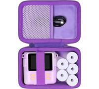 Hard Storage Case for Greenkinder/Nuotun/GGISUI/OPERHOO Instant Child Camera,Children's Camera Photo Paper and Color Pen Finisher,purple,Modern