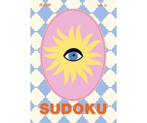 Hard Sudoku: Pretty Travel Size Sudoku Puzzle Book A5 Size - Mediterranean Summer Set