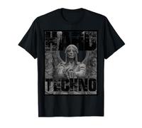 Hard Techno Statue d'ange rave T-Shirt