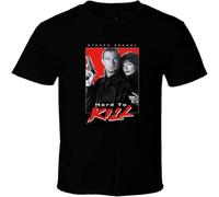 Hard to Kill Men's T Shirt Steven Seagal Action Movie Marked for Death Black L