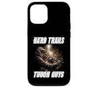 Hard Trails Tough Guys Enduro Riders Moto Motorsports Coque pour iPhone 12/12 Pro