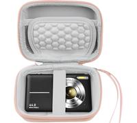 Hard Travel Case for Kodak Pixpro FZ45/Canon IXUS 180 190/Sony DSC-W810/W800/W830 Digital Camera,Pink,Case