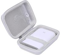 Hard Travel Case for Xiaomi Mi Portable Photo Printer Compatible with Mi Zink Printer Paper and Printer Cables (White)