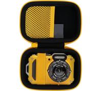 Hard Travel Housse Compatible avec l'appareil Photo Numérique Kodak PIXPRO WPZ2,Housse de Protection pour Kodak Appareil Photo Etanche(Jaune,Housse Uniquement)