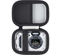 Hard Travel Housse Compatible avec l'appareil Photo Numérique Kodak PIXPRO WPZ2,Housse de Protection pour Kodak Appareil Photo Etanche (Gris Argenté)