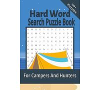 Hard Word Search Puzzle Book: Difficult Wordfind Puzzles Book: Uncommon Words, Themed Puzzles, and a Genuine Brain | 50+ addicting word search puzzles ... | 6x9 inches, 110 pages (Gift for All Ages )