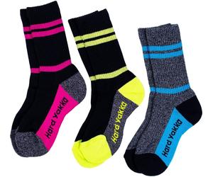 Hard Yakka Chaussettes Crew 3 Pack Work Sock G20120 Einheitsgröße