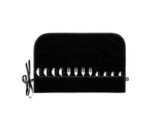 Hardanger Bestikk Pochette à couverts pour couverts à dessert Hardanger Noir