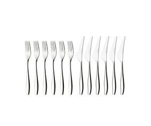 Hardanger Bestikk Set steak Julie 12 pièces Acier inoxydable