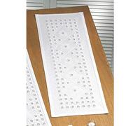 Hardanger Kit point de croix Chemin de table