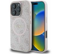 Guess Étui pour téléphone portable GUHMP16XG4GFRP Rose - iPhone 16 Pro Max