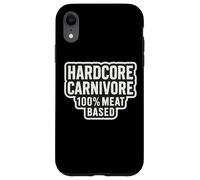 Hardcore Carnivore 100% régime à Base de Viande Coque pour iPhone XR