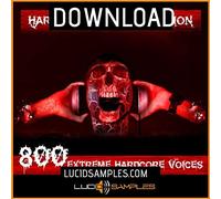 HARDCORE Dj Sample Pack Hardcore Voices Invasion, 800 Chant Hardcore et Voice Boucles Hardcore | WAV Files Download