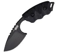 Hardcore Hardware HHA Compact Fixed Blade - Drop Point LFK-03 - K340-Noir (BLK)