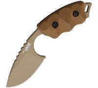 Hardcore Hardware HHA Compact Fixed Blade - Drop Point LFK-03 - K340-Terre Sombre
