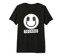 Hardcore-Rave Musique Raver EDM DJ Rave House-Music Techno T-Shirt Haut de Gamme