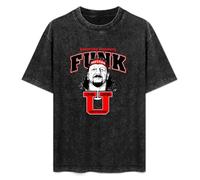 Hardcore Students Terry Funk Living Legends Wrestler Fan Mens Unisex T-Shirt Graphic Print Top Black Tee XXL