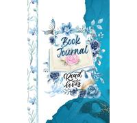 Hardcover Reading Journal with Beautiful Flower Illustrations: The ultimate book tool perfect for book lovers.