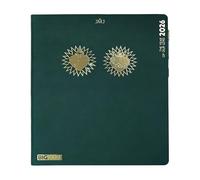 Hardcover Weekly Planner, Large 2026 Notebook, Jan Dec Calendar with Schedule Planning, Productivity Organization Tool, Time Management Book with Sturdy Cover, Daily Planning for Home School Work