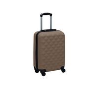 vidaXL Harde koffer ABS bruin92423 Brun G