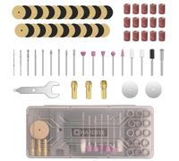 HARDELL 69pcs Accessoires outil rotatif, tiges 1,0/1,6/2,3mm