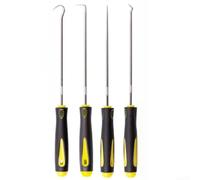 Hardened Steel Pick Tool Kit 4pcs for Oil Seal Gasket(long)