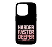 Harder Faster Deeper Life RCR, Humour de RCR Coque pour iPhone 14 Pro
