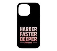 Harder Faster Deeper Life RCR, Humour de RCR Coque pour iPhone 14 Pro Max