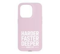 Harder Faster Deeper Life RCR, Humour de RCR Coque pour iPhone 15 Pro