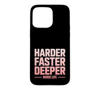 Harder Faster Deeper Life RCR, Humour de RCR Coque pour iPhone 15 Pro Max
