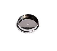 Harder & Steenbeck CR Plus 123464 Couvercle pour gobelet 5 ML Chromé